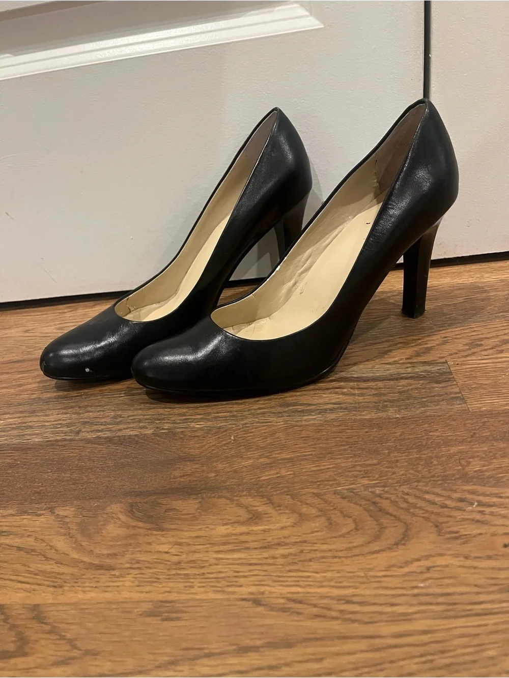 Lauren Ralph Lauren Classic Black Women's Leather Pumps 9.5B